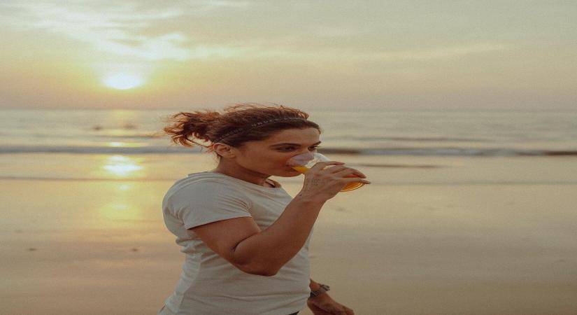 Taapsee shares a recipe for post workout recovery.