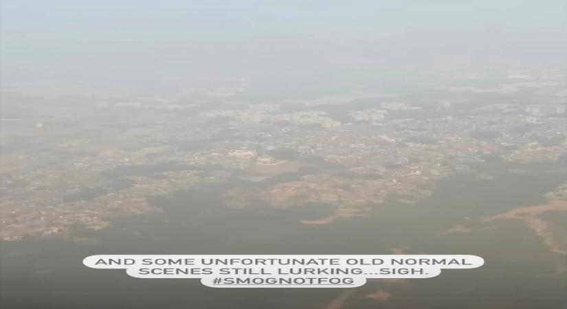 Nimrat Kaur on Delhi's smog: Unfortunate old normal scenes.