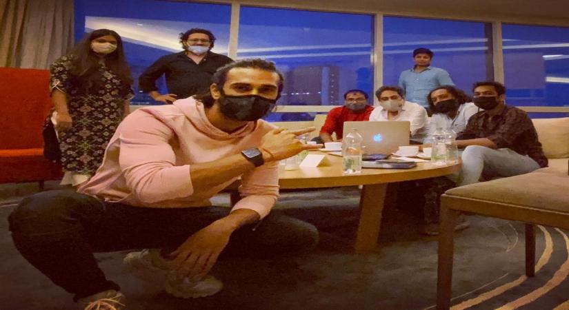 Pulkit Samrat starts prep for 'Suswagatam Khushamadeed'.