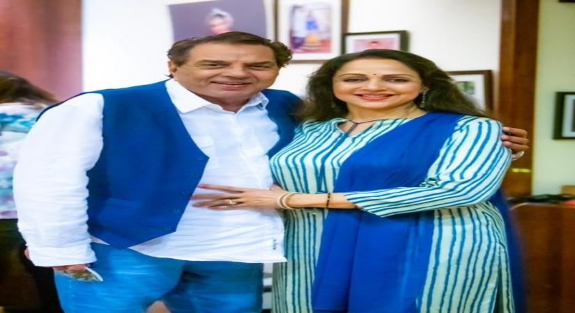 Hema Malini and Dharmendra are grandparents again