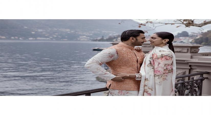 Deepika, Ranveer wish each other on anniversary.
