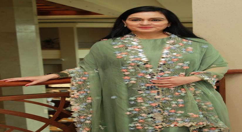 Mumbai: Actress Padmini Kolhapure during a programme in Mumbai on Aug 2, 2019. (Photo: IANS)