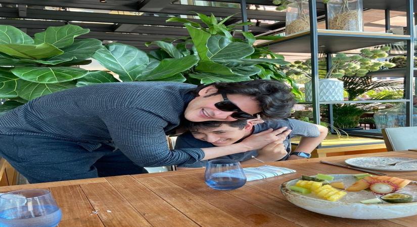 Mahesh Babu finds it a lot more difficult to hug his son now.