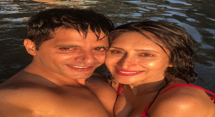 Karanvir, Teejay celebrate 14th marriage anniversary.