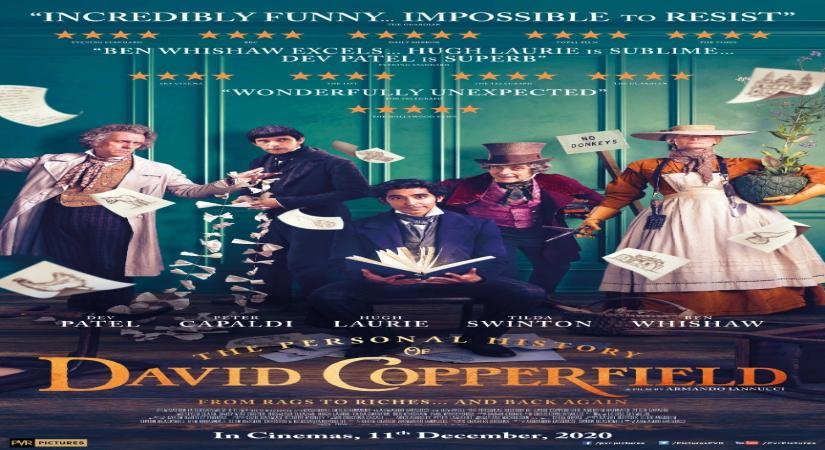 Dev Patel-starrer 'The Personal History Of David Copperfield' in Indian theatres on Dec 11.
