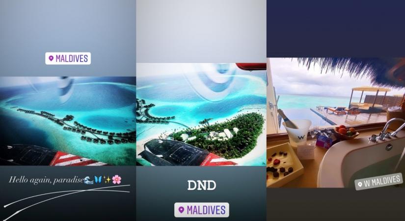 Tara Sutaria, Aadar Jain on a 'DND' vacay in Maldives.