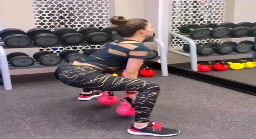 Urvashi Rautela's mantra: Eat, sleep, squat, repeat.