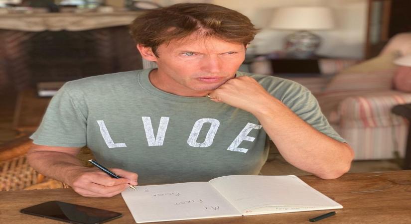 James Blunt recalls being accused of stalking.