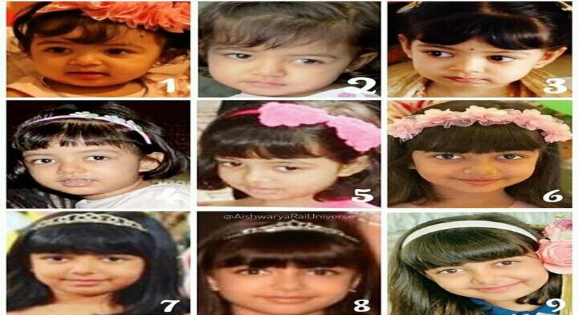 Big B captures various moods of Aaradhya in b'day wish.