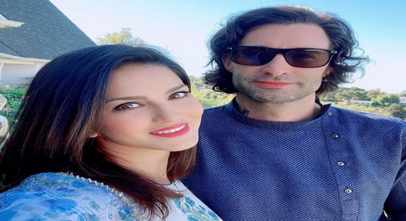 Sunny Leone glad to spend time with family.