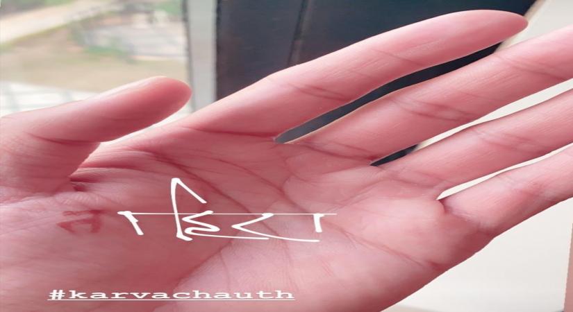 How Ayushmann wished wife Tahira on Karwa Chauth.