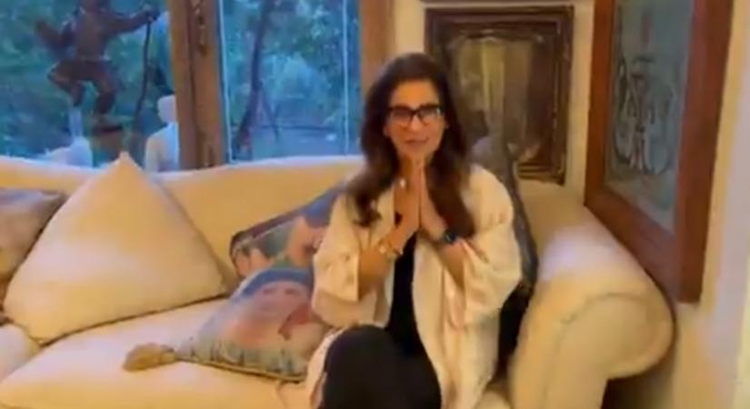 Dimple Kapadia announces release date of 'Tenet' in India.