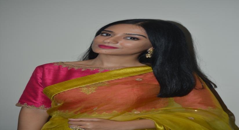 Mumbai: Actress Amrita Rao at the promotion of their upcoming film "Thackeray" in Mumbai, on Jan 20, 2019. (Photo: IANS)