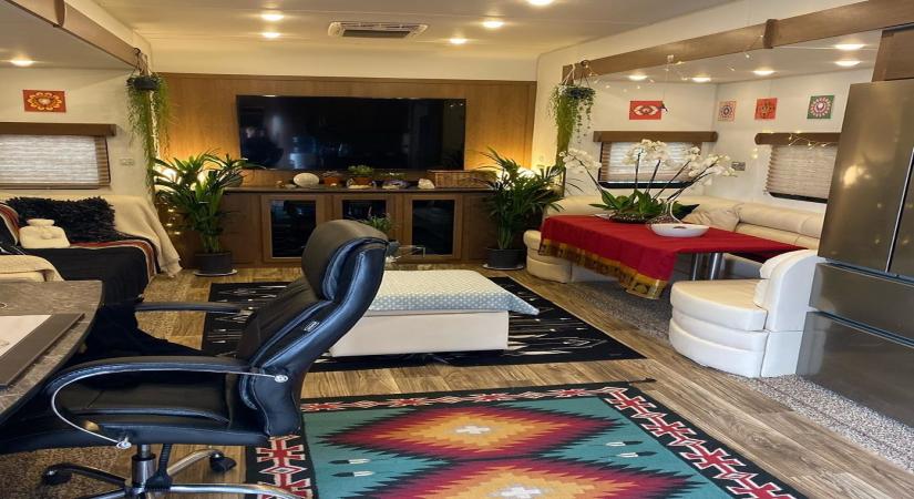 Salma Hayek unveils her version of 'Eternals' trailer.