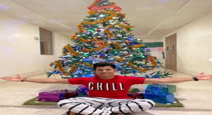 'Aladdin' Siddharth Nigam has a working Christmas.