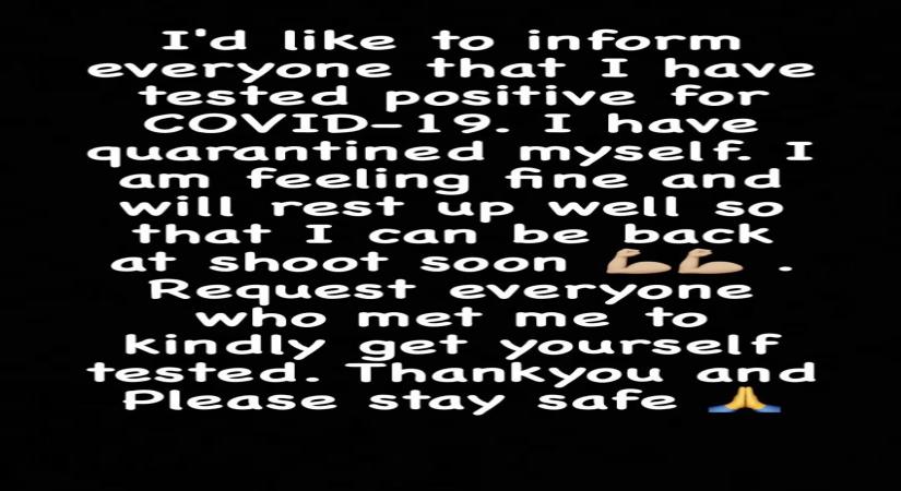 Rakul Preet Singh tests Covid positive