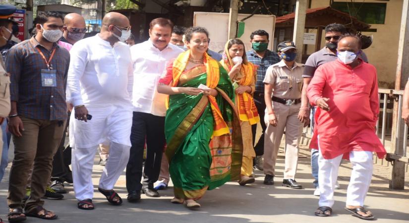 Kangana Ranaut back in Mumbai, feels 'protected, loved and welcomed'