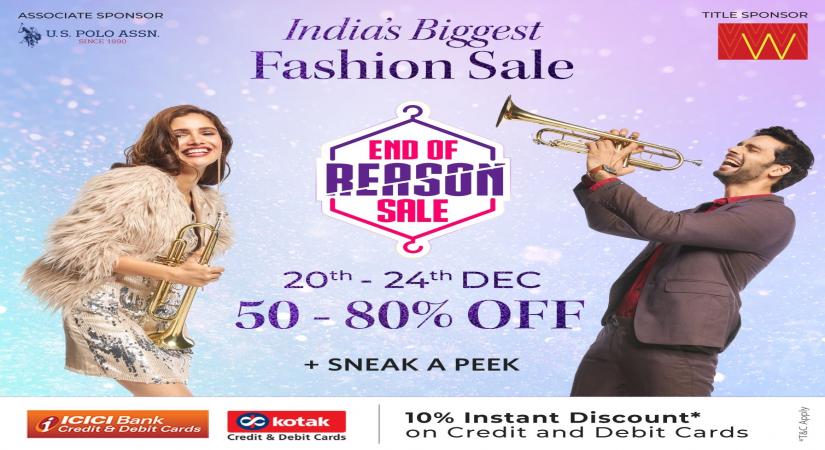 Hours to go for Myntra's 13th edition of End of Reason Sale