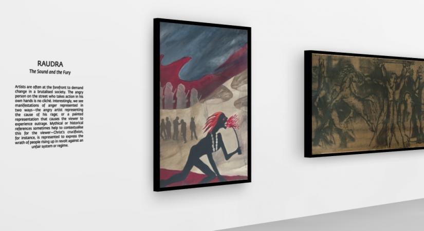 A still from the online exhibition