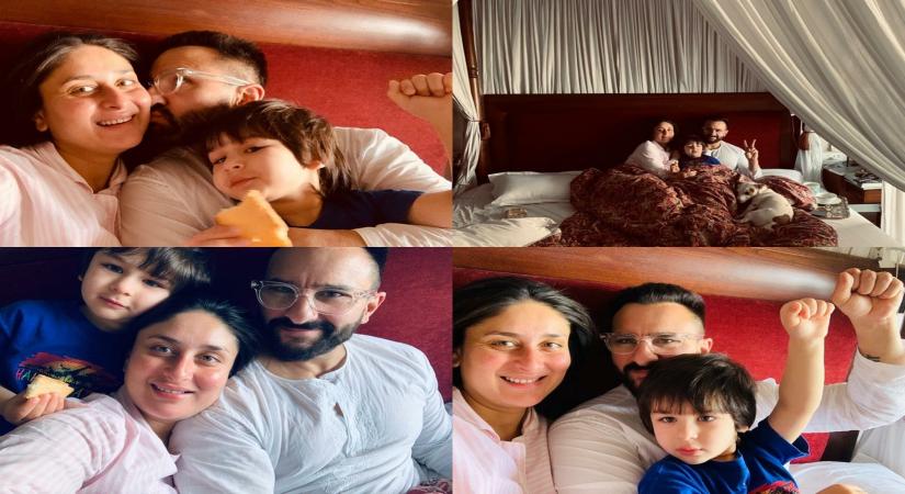 Kareena: 2020 would not have been possible without the two loves of my life. (instagram)