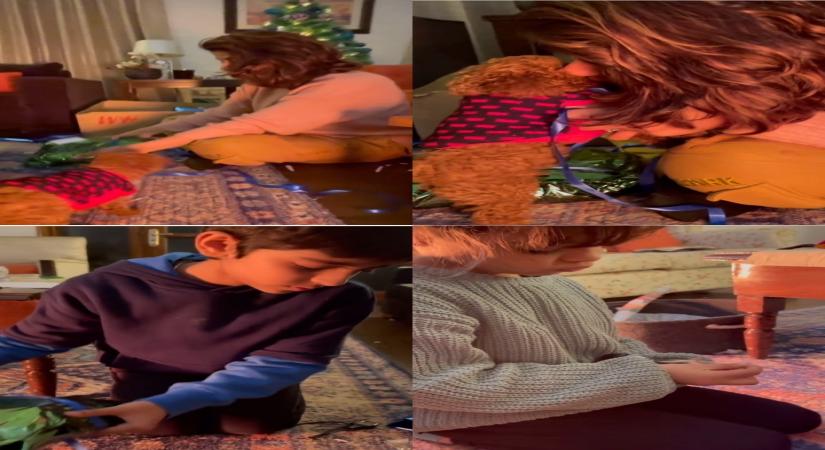 Tahira Kashyap and kids prepare for Xmas