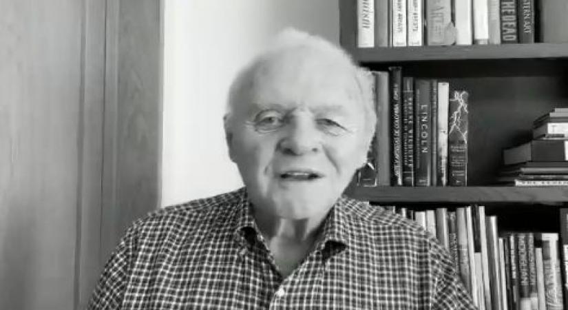 Anthony Hopkins celebrates 45 years of sobriety.