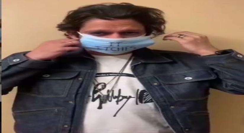 Vijay Varma urges everyone to keep masks on. (Photo Credit: Instagram)