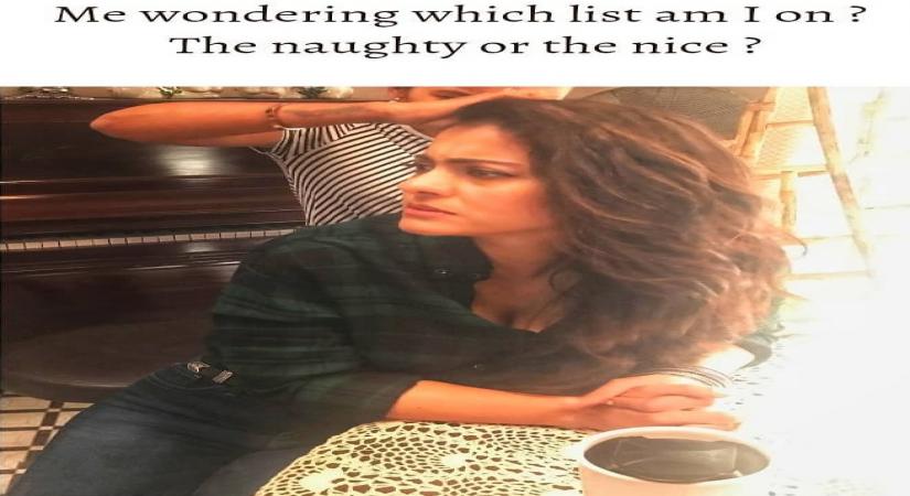 Kajol shares her Christmas confusion