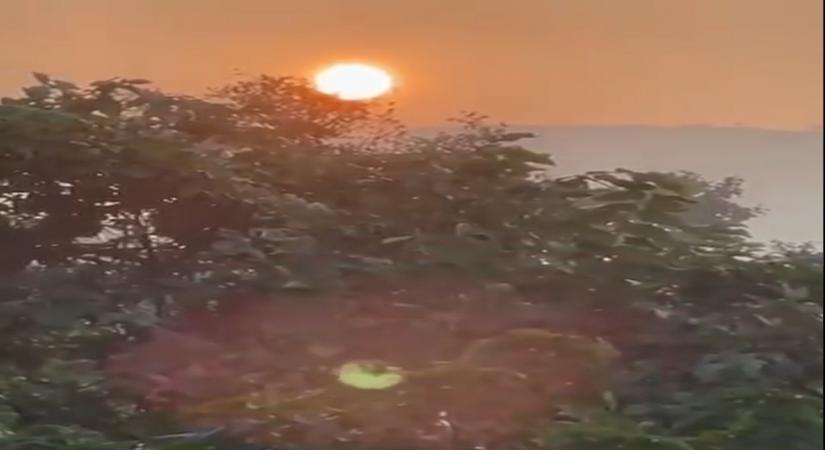 Akshay Kumar shares video of first sunrise of 2021 (Photo Credit: Twitter)