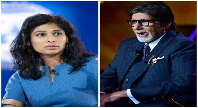 Indian-American economist and Chief Economist of the International Monetary Fund (IMF) Gita Gopinath on Friday reacted to a complimentary post by Amitabh Bachchan, saying he was the greatest of all time and that she was a huge fan of the Bollywood superstar.