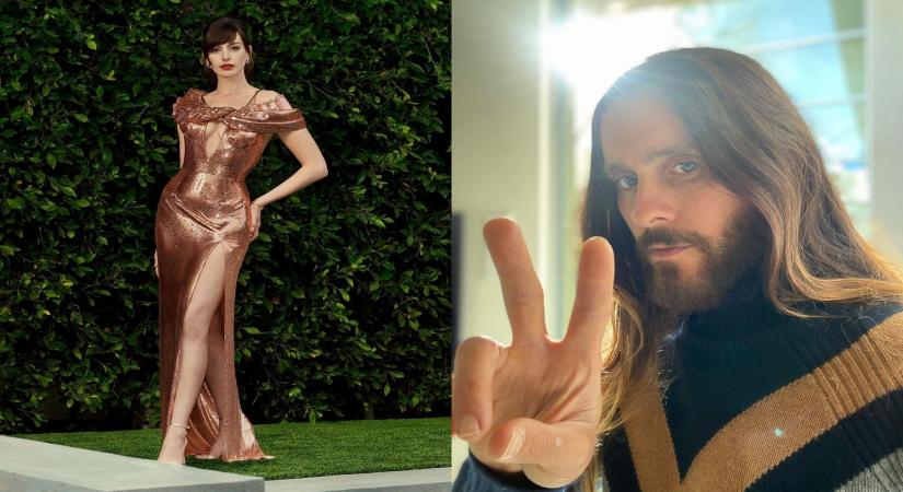 Anne Hathaway, Jared Leto co-star in 'WeCrashed'.(photo:instagram)