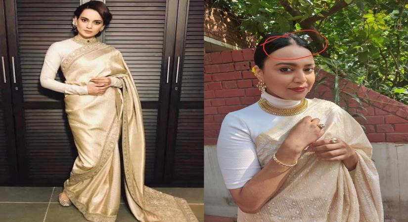 Kangana Ranaut takes a dig at Swara Bhasker.(photo:Twitter)