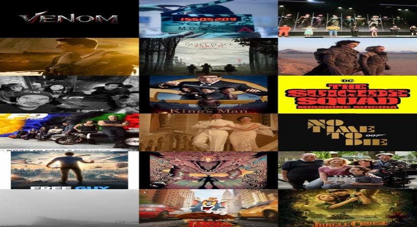 The Hollywood biggies roster of 2021.