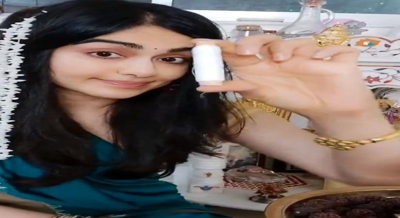 Actress Adah Sharma on Thursday shared her idea of celebrating Pongal, the festival of harvest. She shared a funny video on Twitter that shows her weaving a garland with edible stuff.