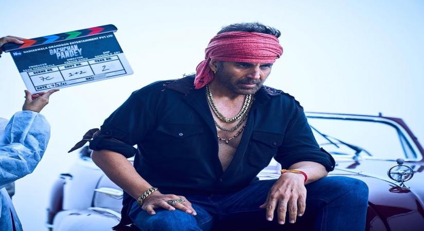 Akshay Kumar reveals his 'Bachchan Pandey' look (Credit:Instagram)