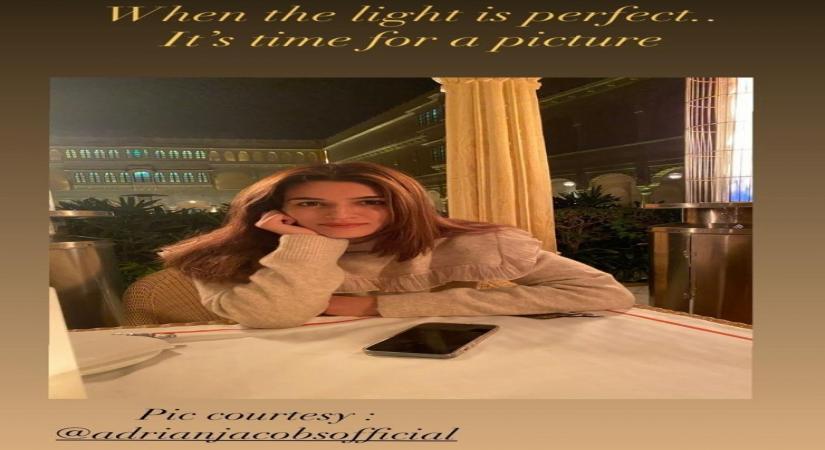 Kriti Sanon shares tips on when to take perfect picture.(instagram)