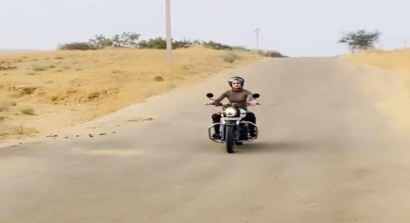 Kriti Sanon reveals her biking fantasy.(photo:instagram)