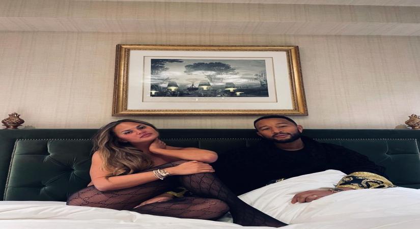 Chrissy Teigen has an unusual reason not to be disturbed ( Photo: Instagram )