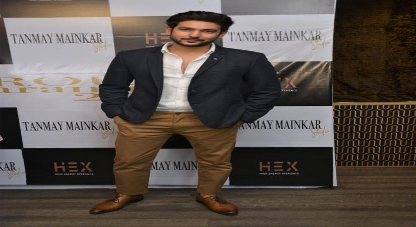 Mumbai: Actor Shivin Narang at the Glamorous Quarantine 2021 calendar launch, in Mumbai on Dec 18, 2020. (Photo: IANS)