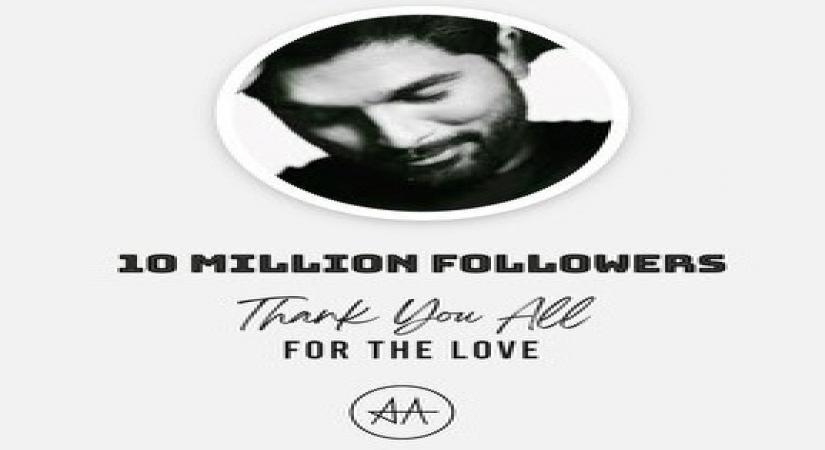 Allu Arjun thankful for garnering 10 million Instagram followers (Credit:Instagram)