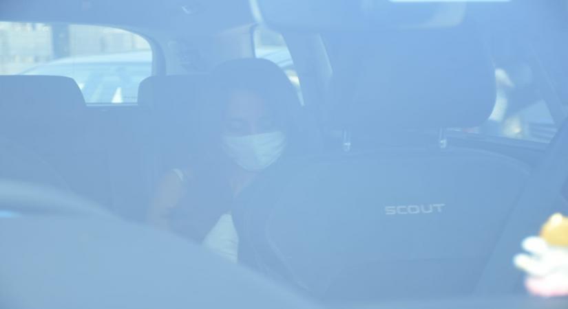 Mumbai:   Natasha Dalal & others leaving for marriage in Alibaug on Jan 22, 2021. (Photo: IANS)