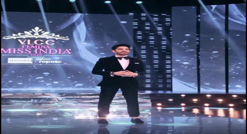 Actor Aparshakti Khurana may travel the world and it seems he prefers his trousseau to travel, too! He recently wore a blue velvet suit at an event, which had to be flown from London to Mumbai. (Instagram)