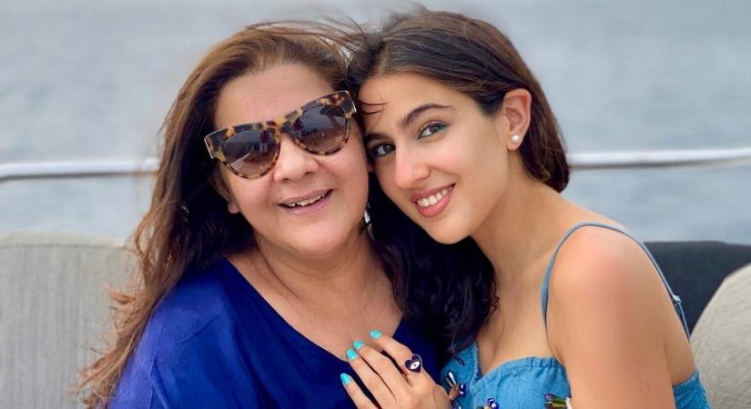 Sara Ali Khan sends out birthday love to mom Amrita Singh.