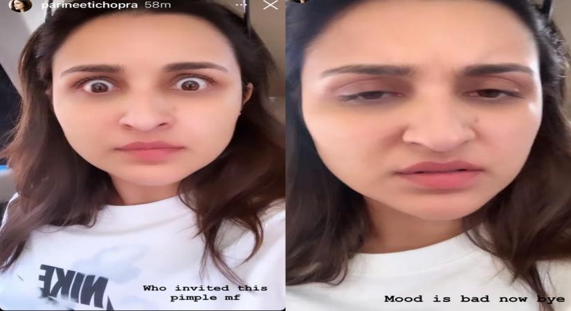 Parineeti Chopra reveals why she's in bad mood.(photo:instagram)