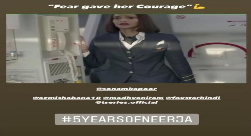 Neerja turns 5: Ram Madhvani gets nostalgic, Sonam posts about courage