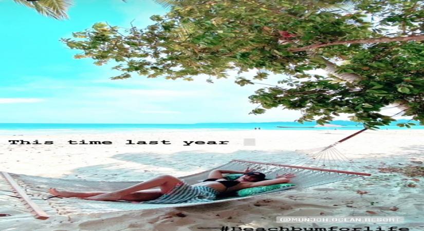 Ileana D'Cruz is a 'beach bum for life'.