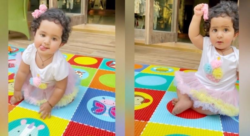 Shilpa Shetty gets greatest gift from daughter.(photo:Instagram)