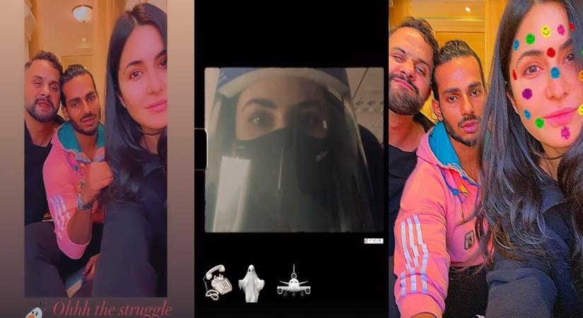 Katrina Kaif starts shoot for 'Phone Bhoot' in Udaipur.