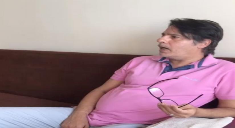 Rahul Roy undergoing music therapy for speech post brain stroke recovery (Credit: Instagram)