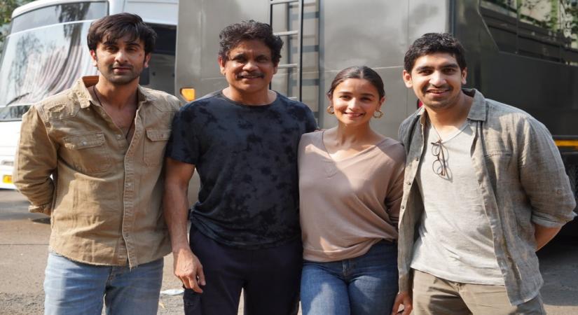 Nagarjuna wraps up shoot for 'Brahmastra'.(Photo:Twitter)